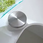 Tavolinë kafeje me majë xhami me prodhim në ekran në Itali - Campari Viadurini