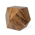 Tavolinë kafeje në Sheesham Wood Design Polygonal Homemotion - Torrice