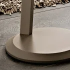 Tavolinë kafeje MDF me llak me kornizë druri të ngurtë Prodhuar në Itali - Tobiko Viadurini