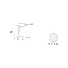 Tavolinë kafeje MDF me llak me kornizë druri të ngurtë Prodhuar në Itali - Tobiko Viadurini