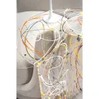 Tavolinë kafeje pleksiglas transparente ose me ngjyra Prodhuar në Itali - Tabli Viadurini