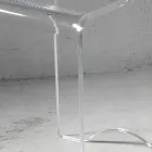 Karrige Tavoline Kafeje Kristal Akrilik Transparent Minimal Italian - Plarco Viadurini