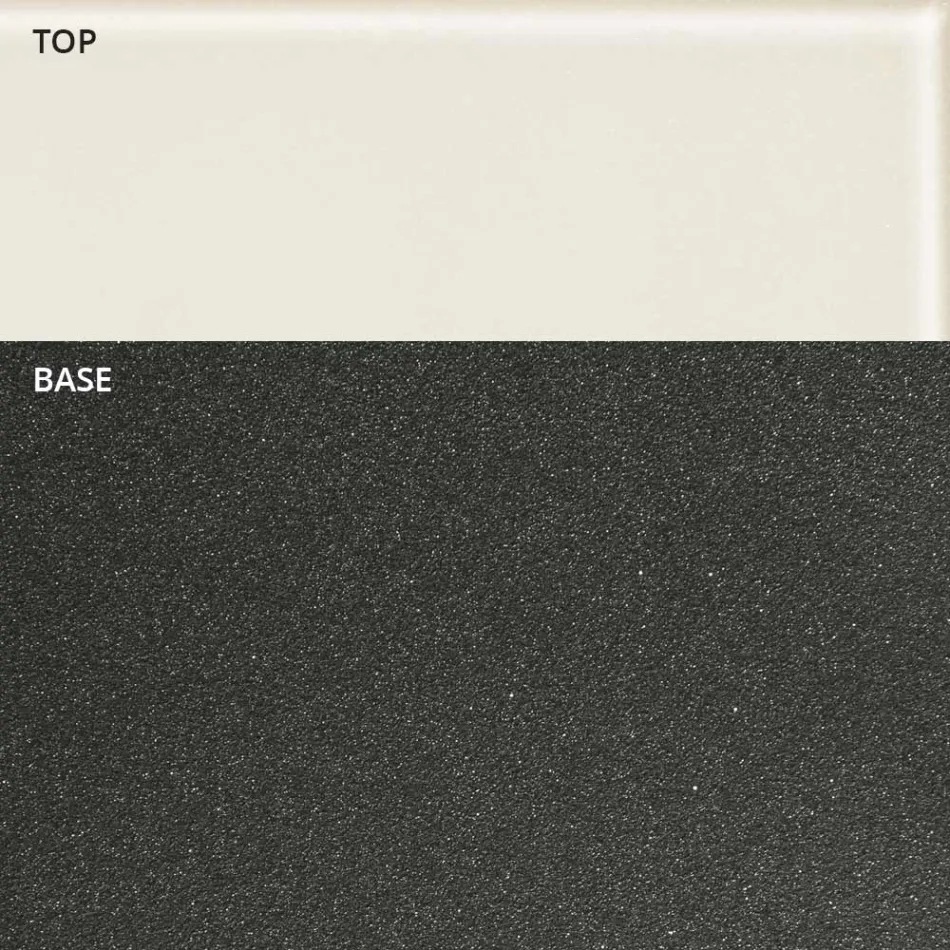 Tavolinë kafeje të rrumbullakët në formë varke në metal dhe xham të gdhendur - Konvikt Viadurini