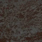 Tavolinë e rrumbullakët e kafesë me majë të pjerrët metalike dhe qeramike - Coriko Viadurini