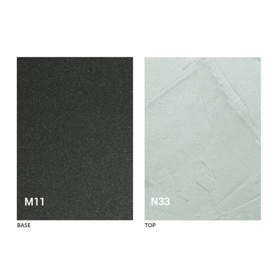 Tabela Kafeje e Transformueshme me Sipërfaqe Druri dhe Bazë Metalike Prodhuar në Itali - Pjeshkë Viadurini