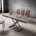 Tavolinë kafeje në dhomën e ndenjes të transformueshme në Fenix dhe Metal prodhuar në Itali - Chiano Viadurini
