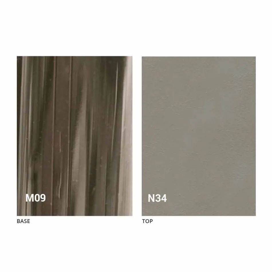 Tavolinë kafeje me Dizajn të Transformueshëm në Dru dhe Metal të Zi prodhuar në Itali - Niverio Viadurini