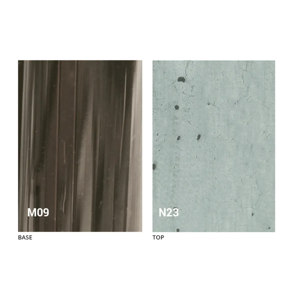 Transformimi i tryezës së kafesë në dru dhe metal të zi prodhuar në Itali - Niverio Viadurini