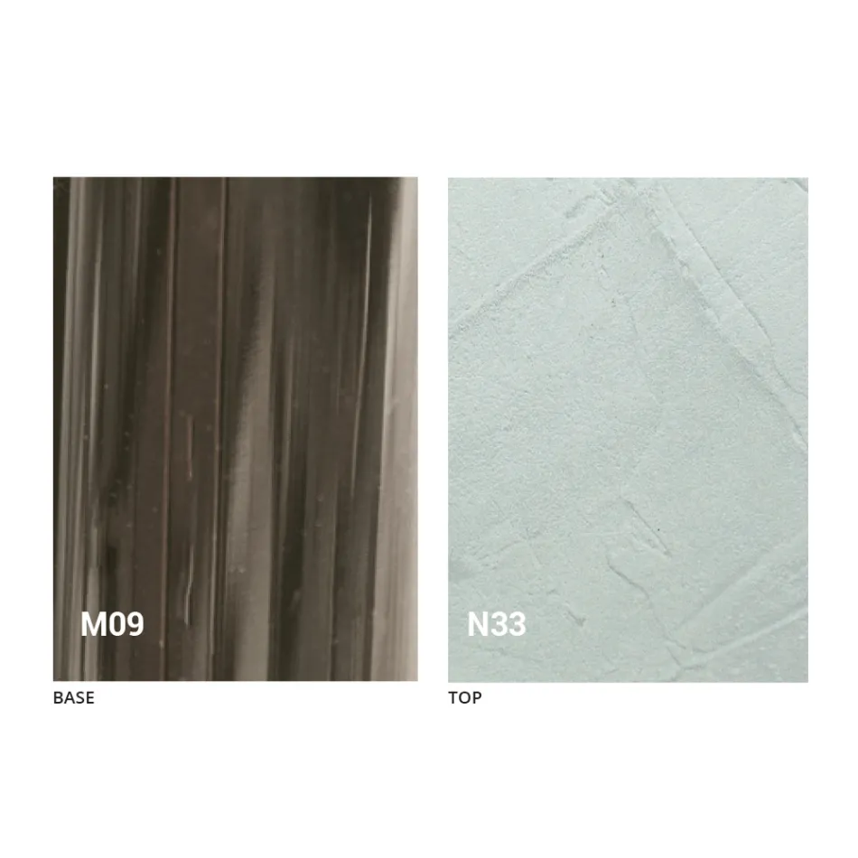 Transformimi i tryezës së kafesë në dru dhe metal të zi prodhuar në Itali - Niverio Viadurini