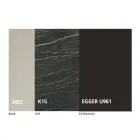 Tavolinë kafeje e transformueshme në dizajn metalik dhe qeramik Prodhuar në Itali - Saturn Viadurini