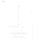 Tavolinë kafeje e transformueshme në Tavolinë ngrënieje prej druri Prodhuar në Itali - Aikido Viadurini