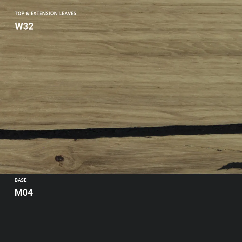 Tavolinë kafeje e transformueshme në Tavolinë ngrënieje prej druri Prodhuar në Itali - Polar Viadurini