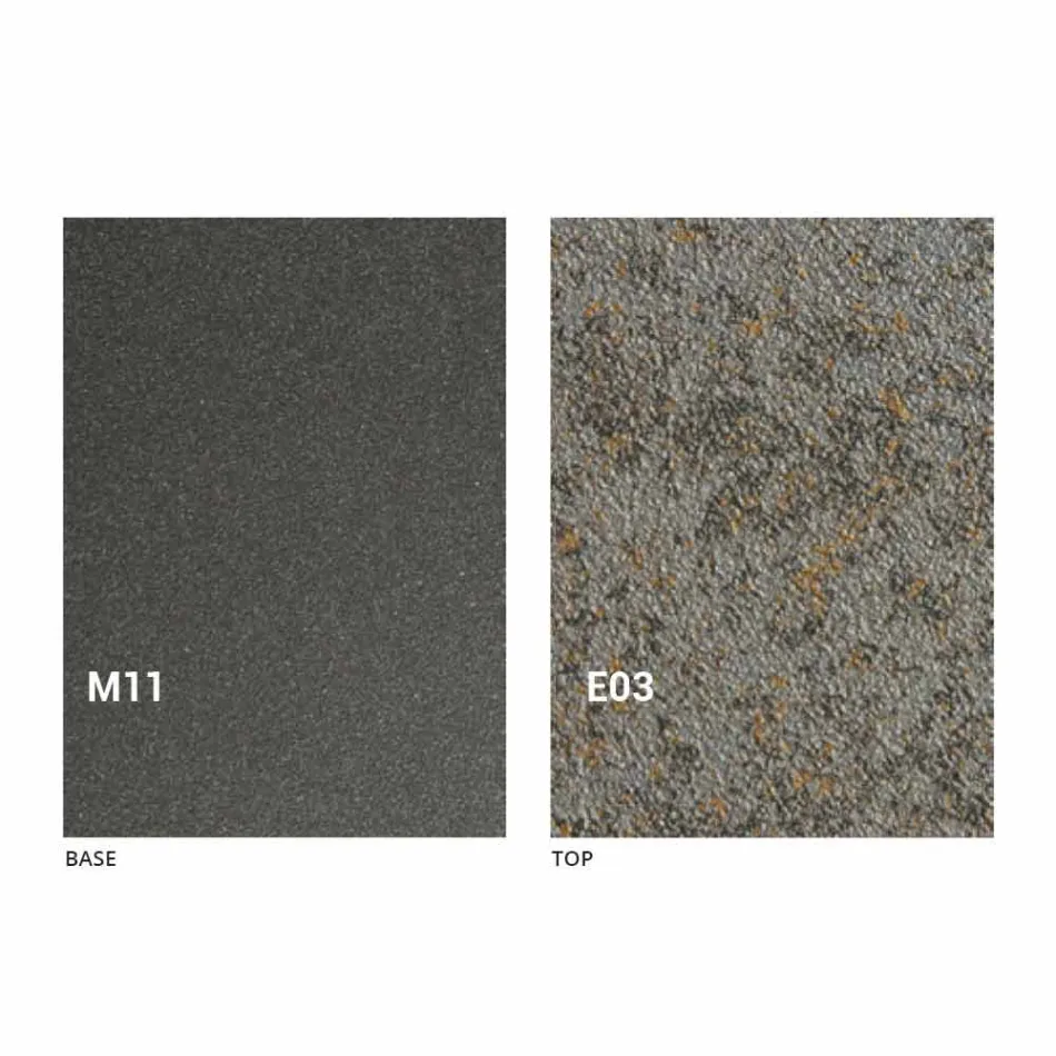 Tavolinë Kafeje Transformuese Moderne me Efekt Malta Top Prodhuar në Itali - Patroclus Viadurini