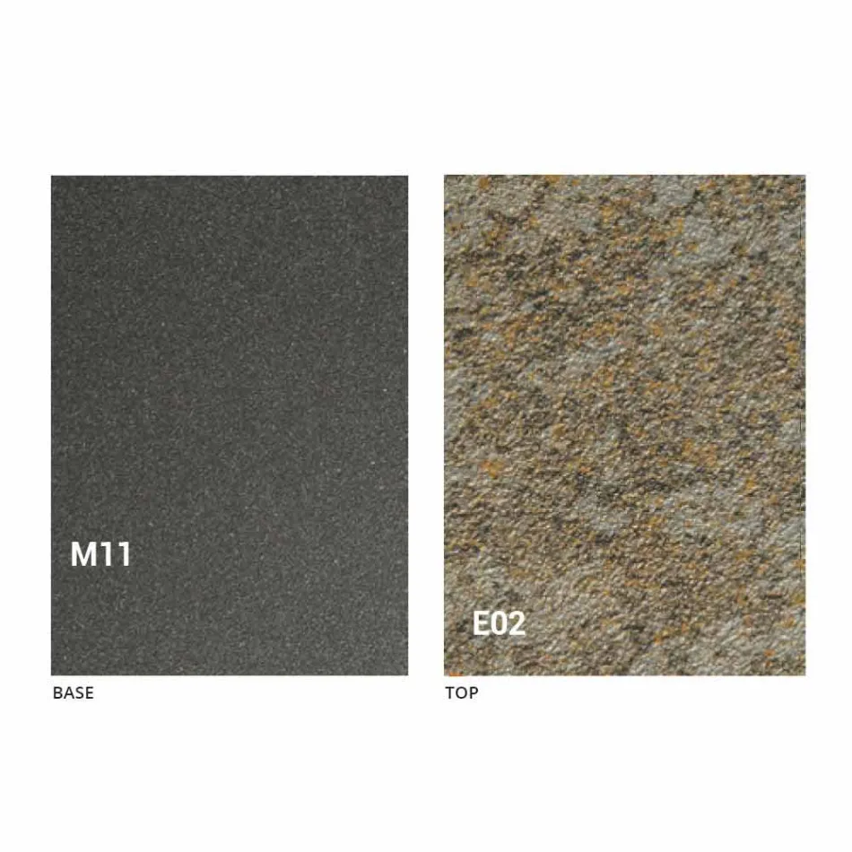 Tavolinë Kafeje Transformuese Moderne me Efekt Malta Top Prodhuar në Itali - Patroclus Viadurini