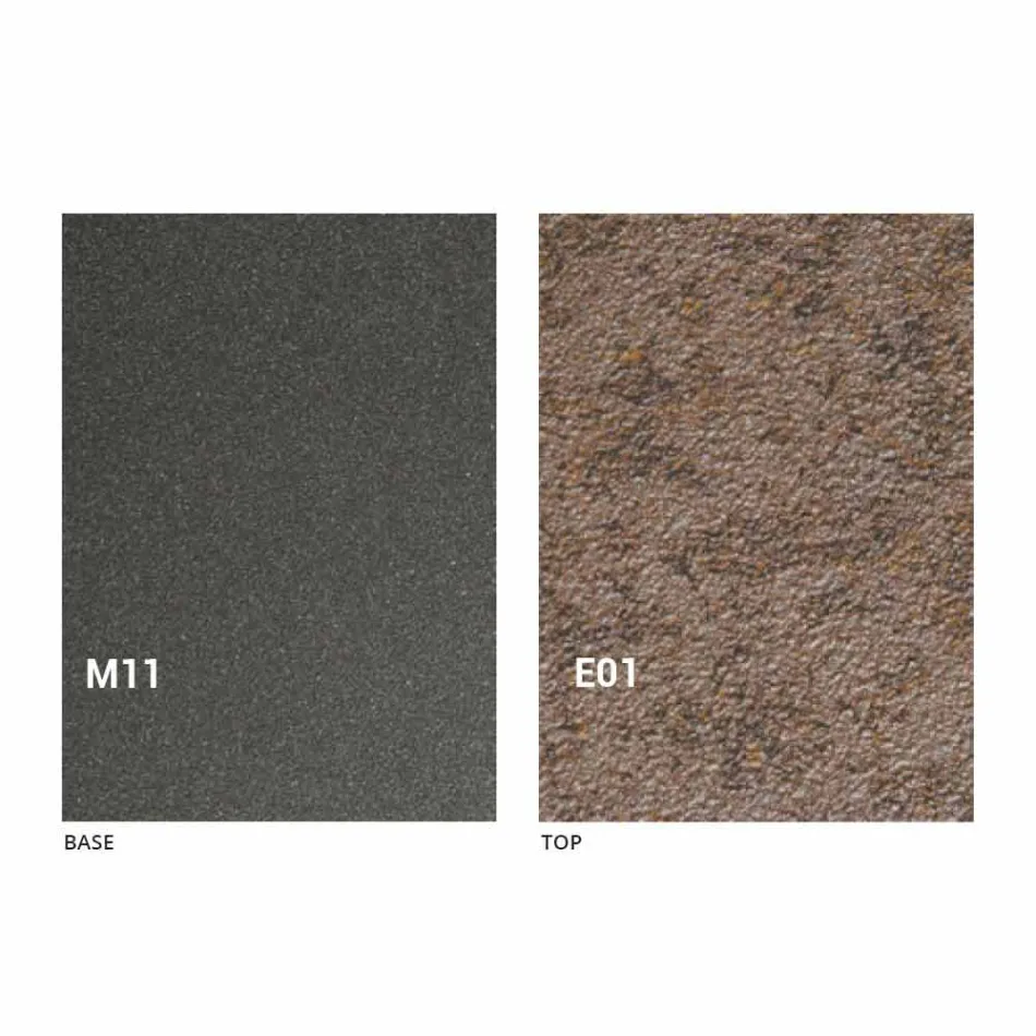 Tavolinë Kafeje Transformuese Moderne me Efekt Malta Top Prodhuar në Itali - Patroclus Viadurini