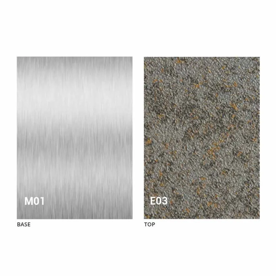 Tavolinë Kafeje Transformuese Moderne me Efekt Llaçi Top Prodhuar në Itali - Salomon Viadurini