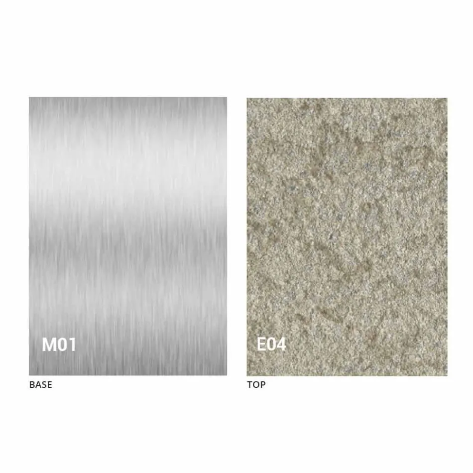 Tavolinë Kafeje Transformuese Moderne me Efekt Llaçi Top Prodhuar në Itali - Salomon Viadurini