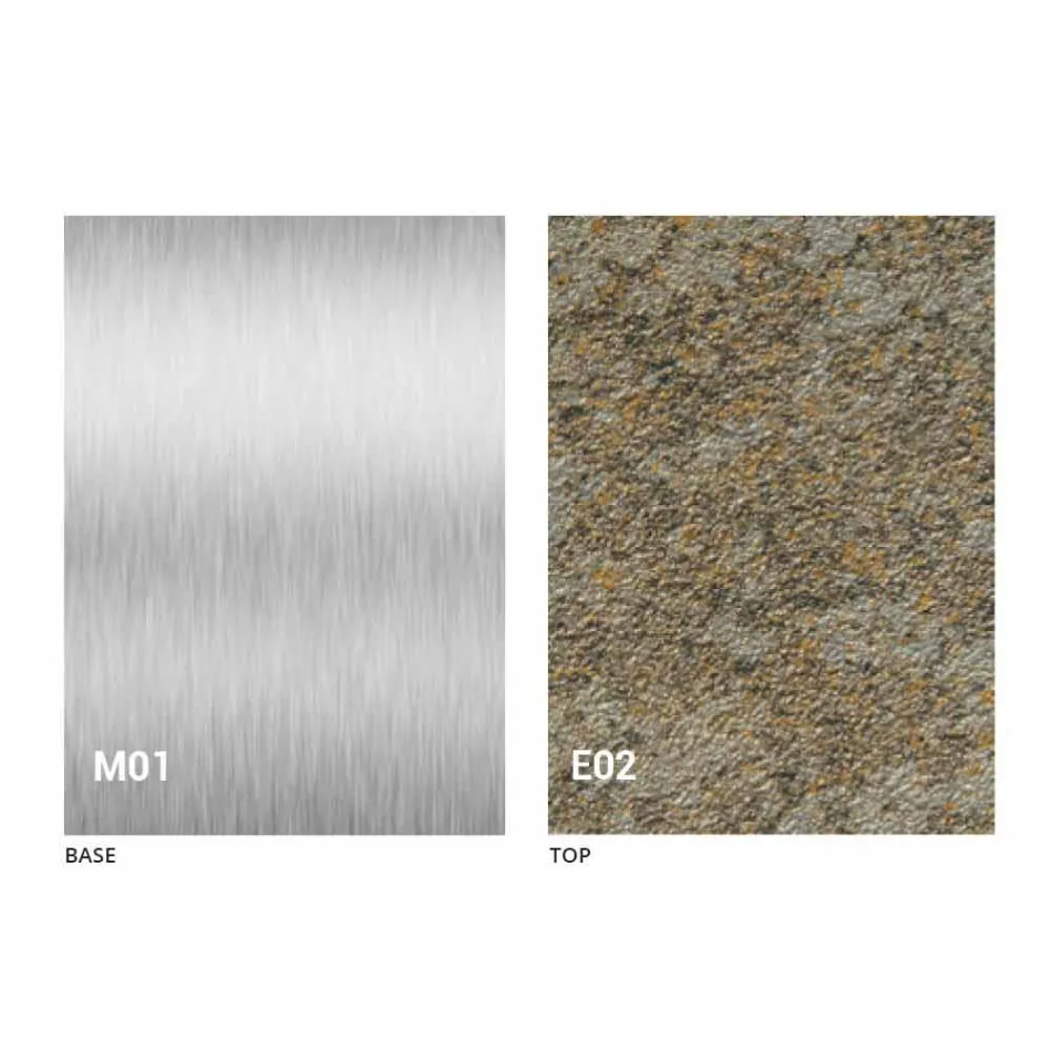 Tavolinë Kafeje Transformuese Moderne me Efekt Llaçi Top Prodhuar në Itali - Salomon Viadurini