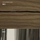 Tavolinë kafeje moderne e transformueshme në metal dhe dru, Prodhuar në Itali - Univers Viadurini