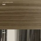 Tavolinë kafeje moderne e transformueshme në metal dhe dru, Prodhuar në Itali - Univers Viadurini