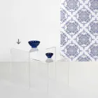 Bashkëkohor 50x50cm bashkëkohor, me anije të vogël Terri Big, bërë në Itali Viadurini