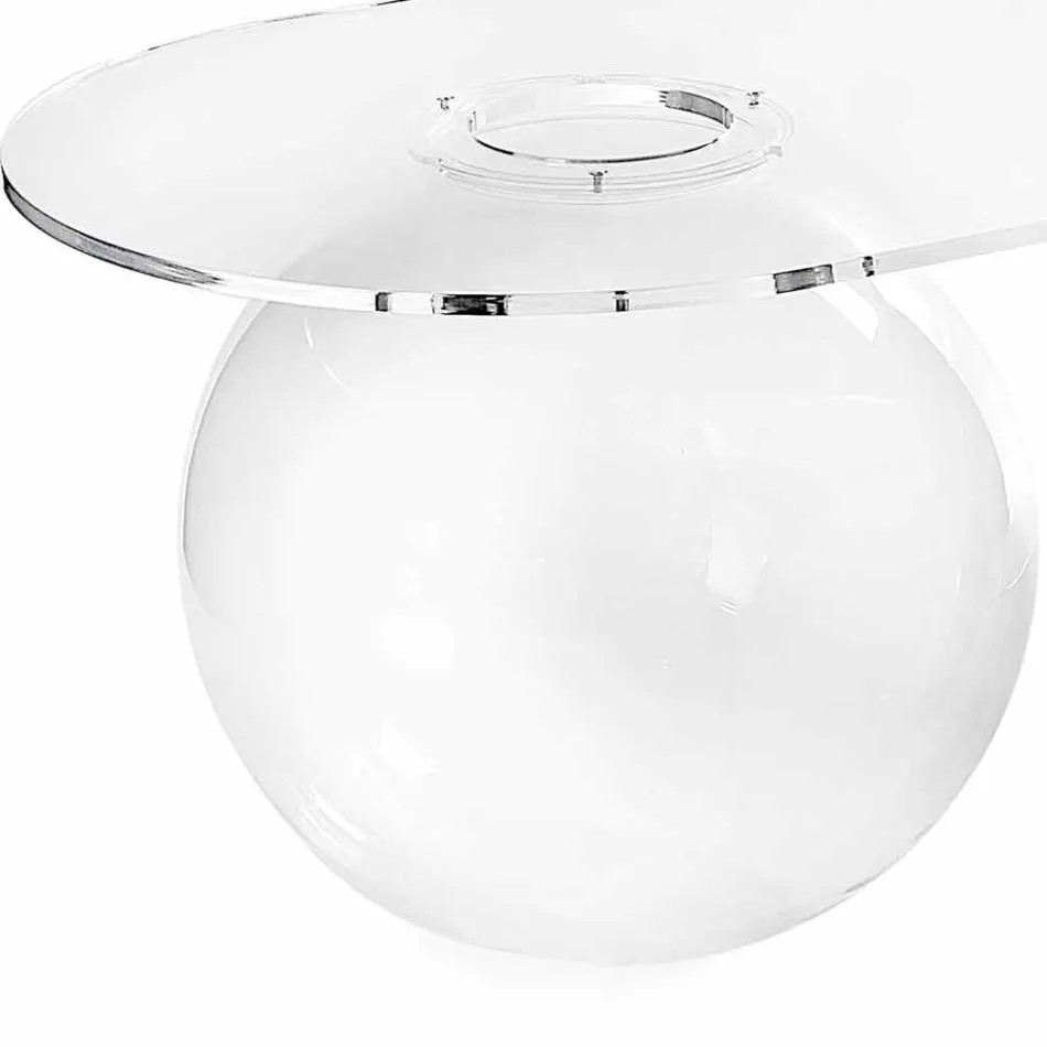 Tabela e kafes me dizajn modern bashkëkohor L90xH40xP48 cm Bolly, e bërë në Itali Viadurini