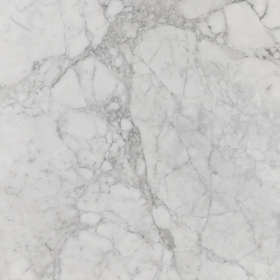 Tavolinë kafeje tulipani ovale Eero Saarinen H 41 me majë prej mermeri Arabescato Made in Italy - Scarlet Viadurini