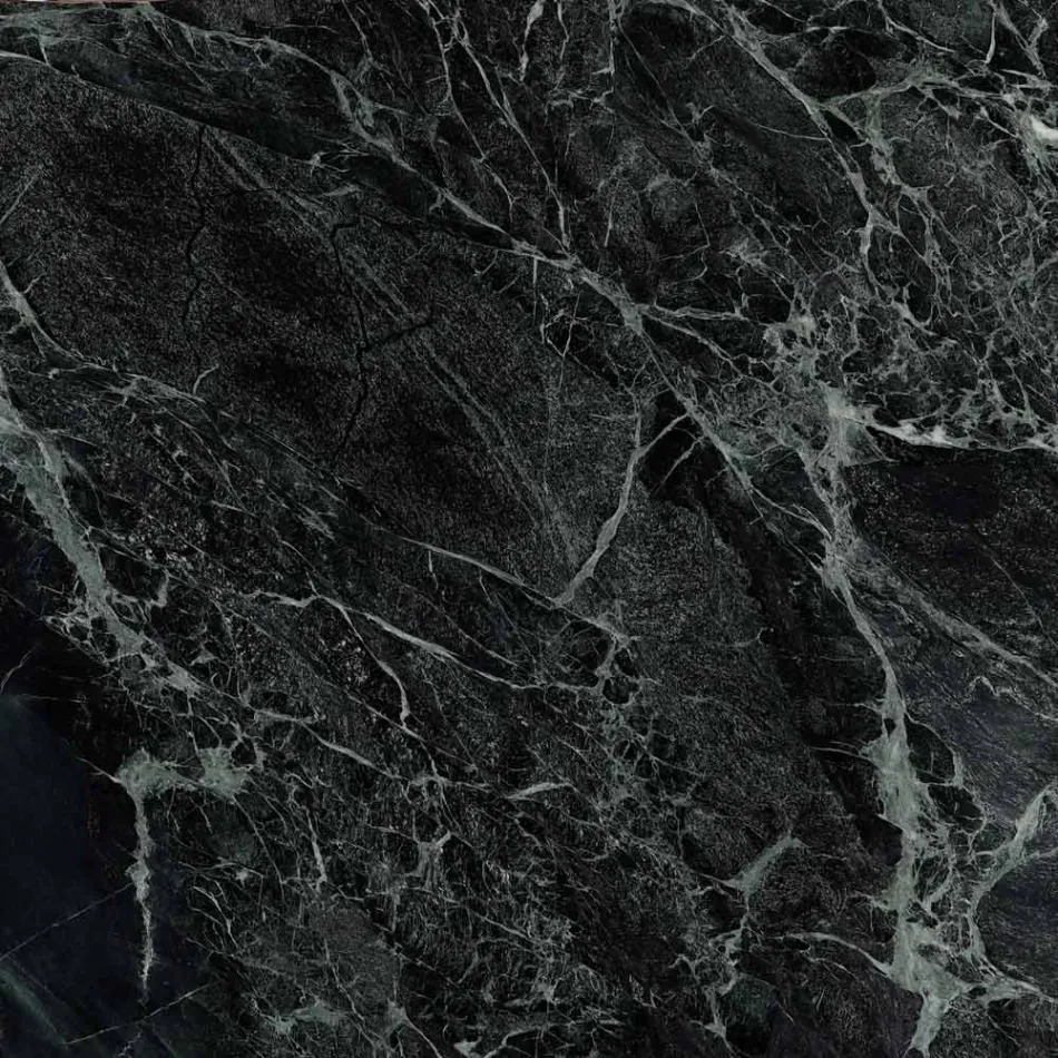 Tavolinë kafeje tulipani ovale Eero Saarinen H 41 me bluzë mermeri Alpi jeshil Made in Italy - Scarlet Viadurini