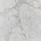 Tavolinë kafeje tulipani Eero Saarinen H 52 Oval në Mermer Arabescato Prodhuar në Itali Viadurini