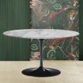 Tavolinë kafeje Tulip Saarinen H 41 me majë prej mermeri Arabesk Made in Italy - Scarlet