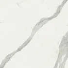 Tavolinë kafeje ovale Tulip Saarinen H 41 me majë qeramike Statuary Full Vein Viadurini