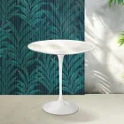 Tavolinë kafeje Saarinen Tulip H 52 cm në ngjyrë Florim Calacatta Gold Shkëlqen Qeramikë - Scarlet Viadurini