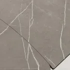 Tavolinë me fuçi e zgjerueshme në 240 ose 280 cm në HPL dhe Metal - Aktualisht Viadurini