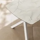 Tavolinë me fuçi të zgjerueshme në 240 ose 280 cm në HPL të stratifikuar - Dialogo Viadurini