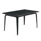 Tavolinë e Zgjerueshme 160/240x90 cm në Gurë të Sintezuar me Efekt Mermeri - Samus Viadurini