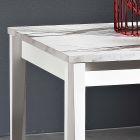 Tavolinë e zgjatur deri në 180 cm në Ahu dhe Melamine Prodhuar në Itali - Otiello Viadurini