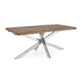 Tavolinë e zgjerueshme deri në 2,6 m në Homemotion prej druri të punuar me dorë - Plutarco