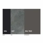 Tavolinë ngrënieje e shtrirë në 2.8 m në këmbë qeramike dhe metalike - Paoluccio Viadurini