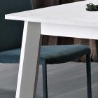 Tavolinë e zgjatur deri në 220 cm në Ahu dhe Melamine Prodhuar në Itali - Toles Viadurini