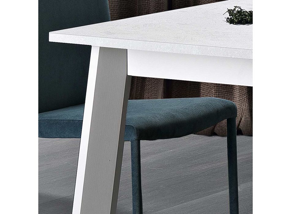 Tavolinë e zgjatur deri në 220 cm në Ahu dhe Melamine Prodhuar në Itali - Toles Viadurini