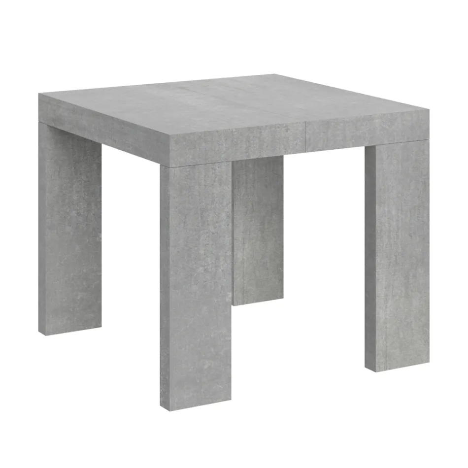 Tavolinë e zgjerueshme deri në 246 cm në Made in Italy Mikrogrimca druri - Pemë Viadurini