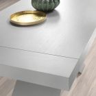 Tavolinë e zgjerueshme deri në 260 cm me majë me efekt druri Prodhuar në Itali - Odelmo Viadurini