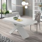 Tavolinë e zgjerueshme deri në 260 cm me majë me efekt druri Prodhuar në Itali - Odelmo Viadurini