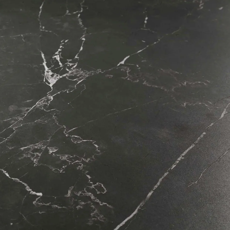 Tavoline e zgjerueshme 260 cm ne gur Metal dhe Sintetik - Nen uje Viadurini