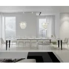 Tavoline e zgjerueshme deri ne 440 cm ne permasa dhe perfundime te ndryshme Made in Italy - Plazh Viadurini