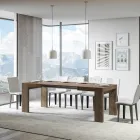 Tavolinë e zgjerueshme deri në 440 cm në Made in Italy Mikrogrimca druri - Pemë Viadurini