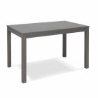 Tavolinë e zgjatur me këmbë në dru ahu, L130 / 210xP80cm, Denisio Viadurini