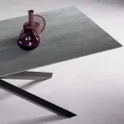 Tavolinë e zgjerueshme me këmbë S70 Made in Italy - Sagi Viadurini