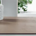 Tavolinë e Zgjerueshme Fokos Terra me Sipërfaqe Qelqi-Qeramiku - Anason Viadurini