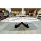 Tavolinë e zgjerueshme nga 180 në 260 cm në ngjyrë guri të sinteruar Gres me përfundim Pandora - Orion Viadurini